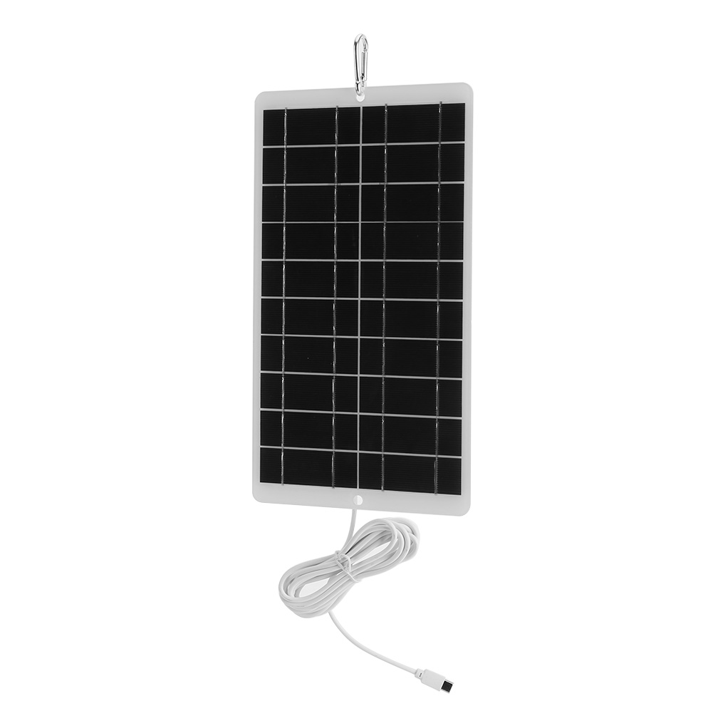 Home Security Panel - 8W 5V Portable Solar Battery Charger