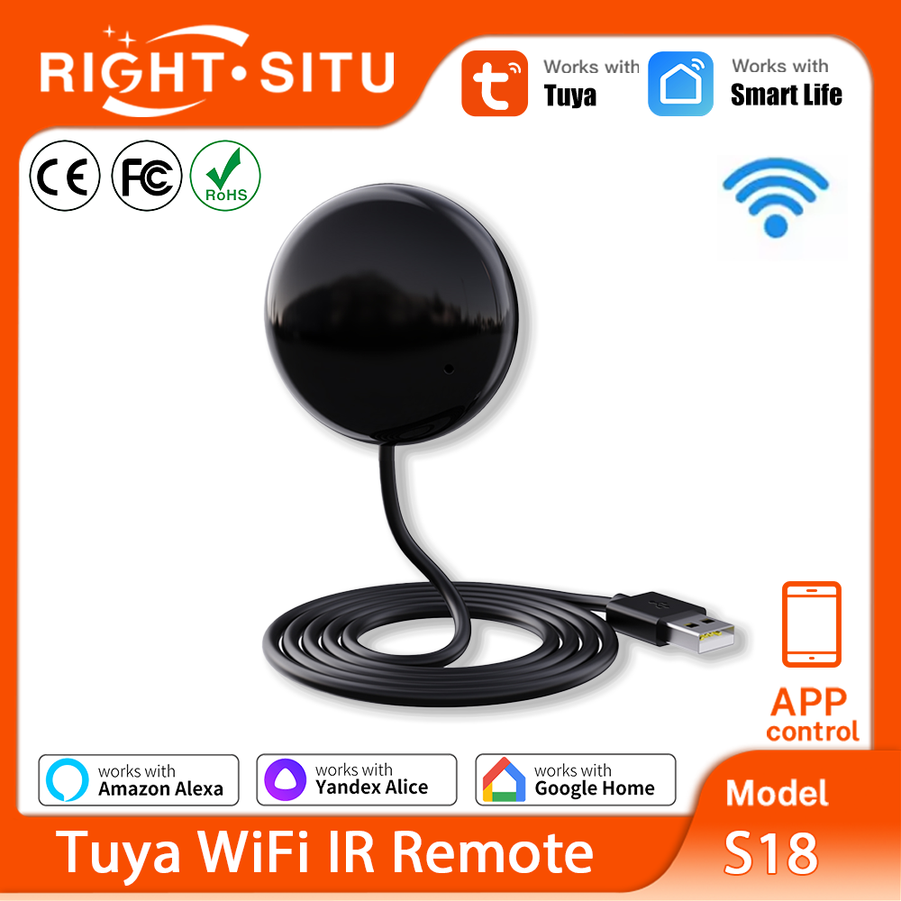 Home Security Technology - Tuya WiFi IR Remote For Smart