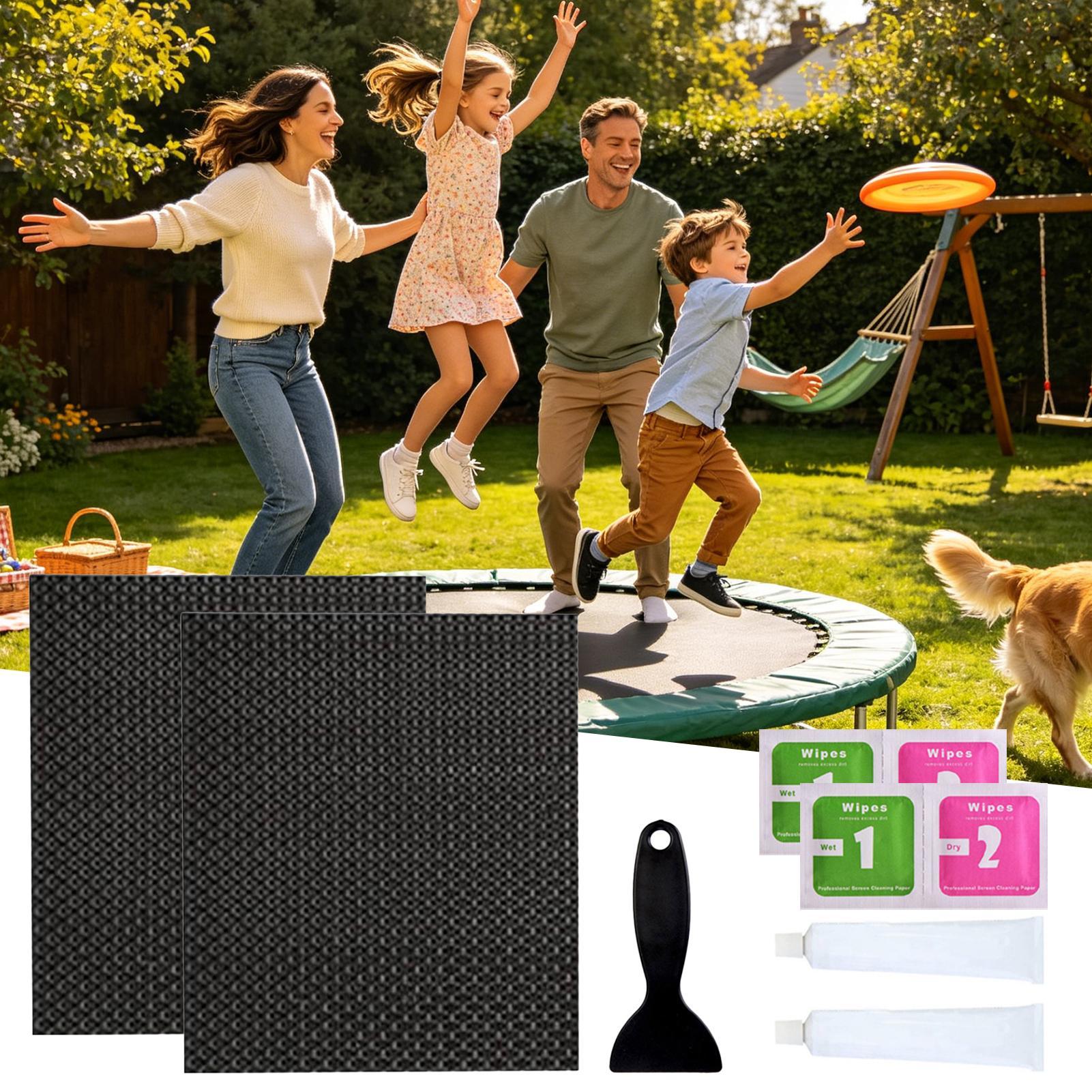 Home Security Training - Trampoline Patch Strong All Weather Cuttable