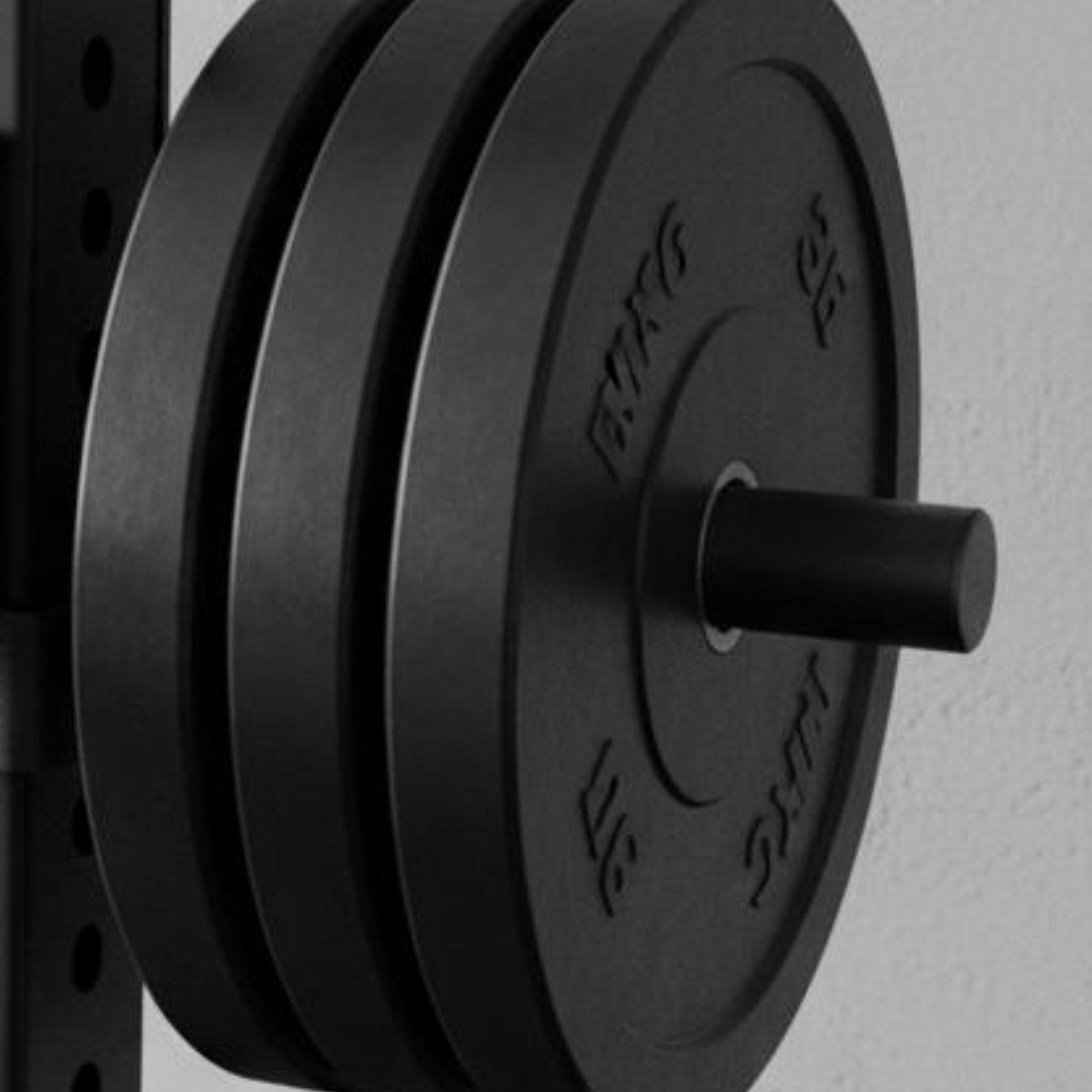 Home Security Training - Multifunctional Barbell Plate Rack Secure Disc