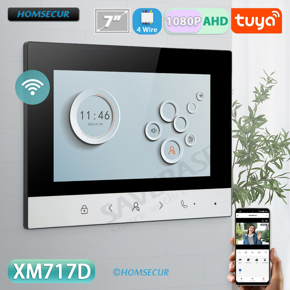 Home Security Panel - Tuya Smart WIFI Indoor Monitor 7