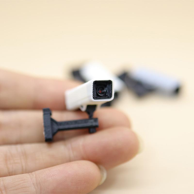 Home Security Camera - 1/12 Scale Miniature Surveillance Camera for