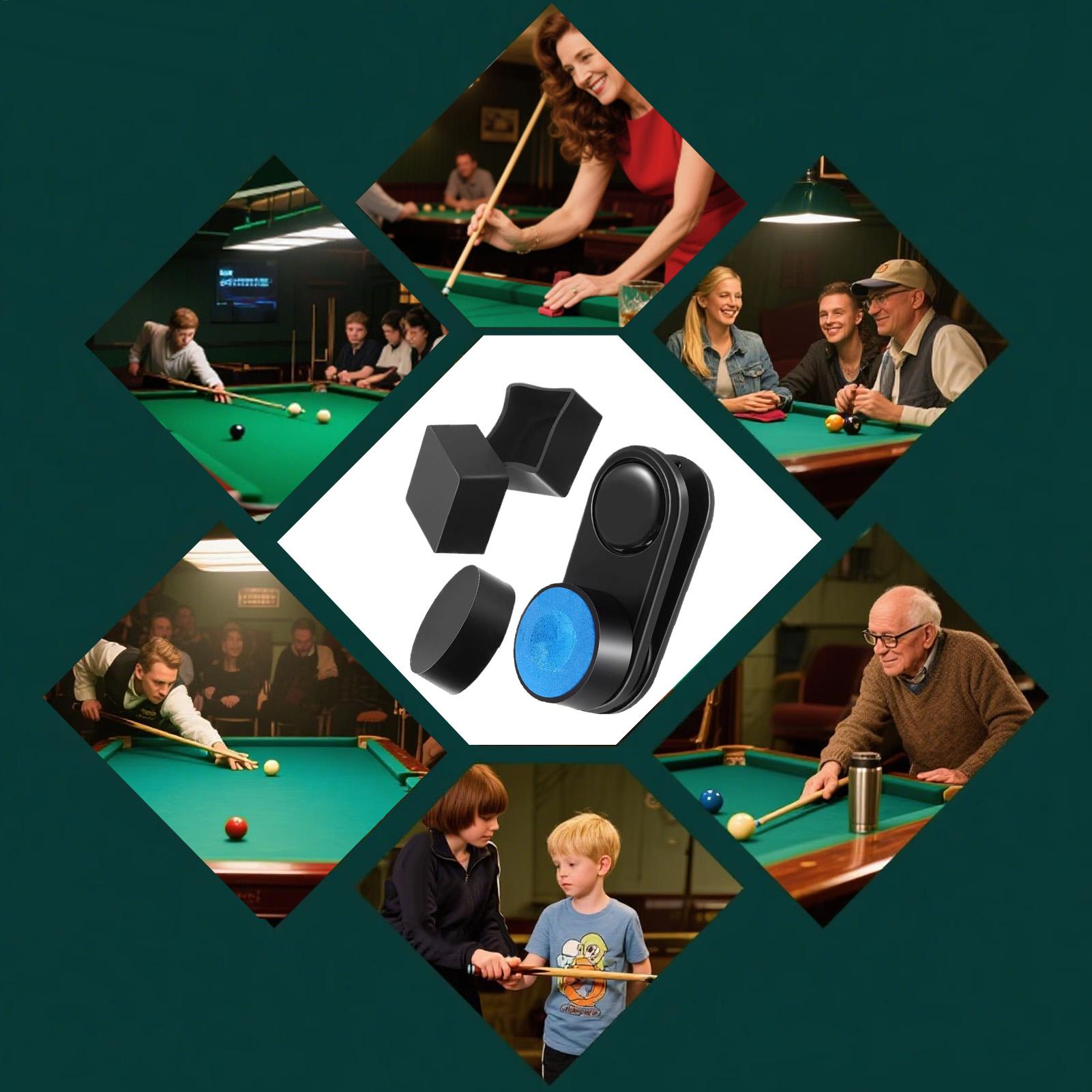 Home Security Training - Billiard Cue Chalk Case Magnetic Chalk