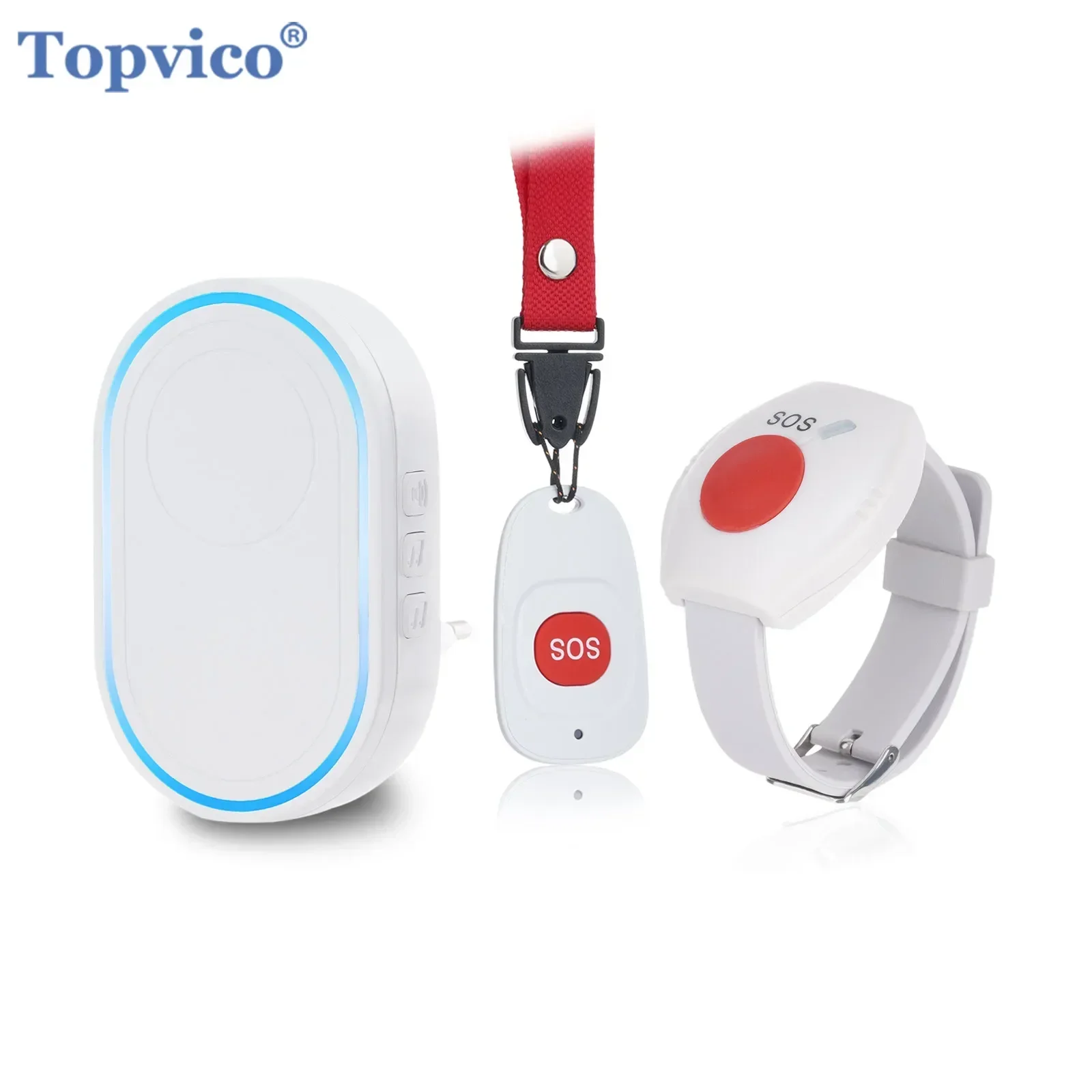 Topvico Wireless Caregiver Pag - Home Security Gadgets review and price