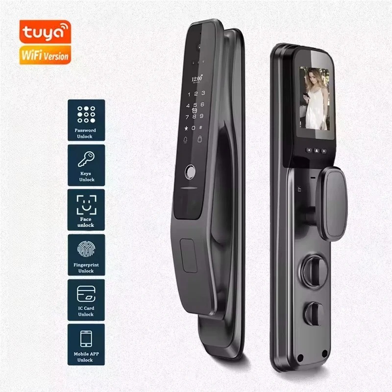 HX5 Smart Door Lock 3D Face Re - Home Security Camera review and price