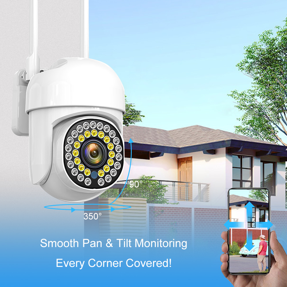 2MP 1080P  V360pro APP Full Co - Home Security Cameras Outdoor review and price