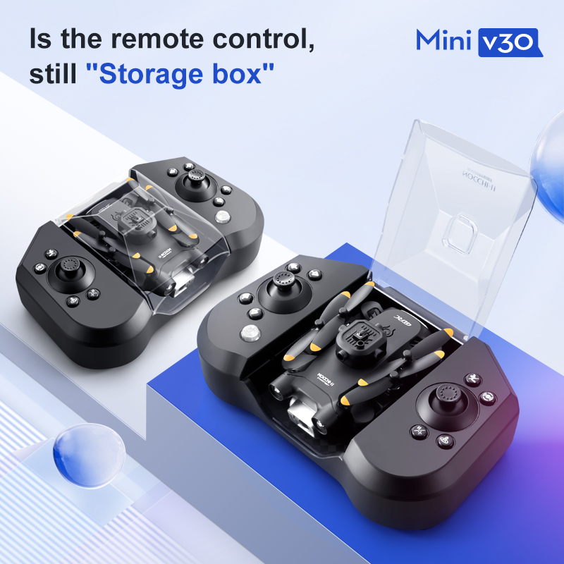 Mini V30 WiFi FPV Drone With 4 - Home Security Cameras Outdoor review and price