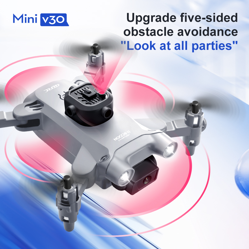 Mini V30 WiFi FPV Drone With 4 - Home Security Cameras Outdoor review and price