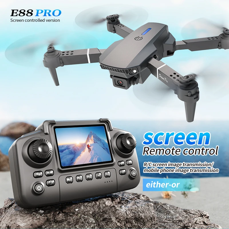 Professional E88 PRO Drone wit - Home Security Cameras Outdoor review and price