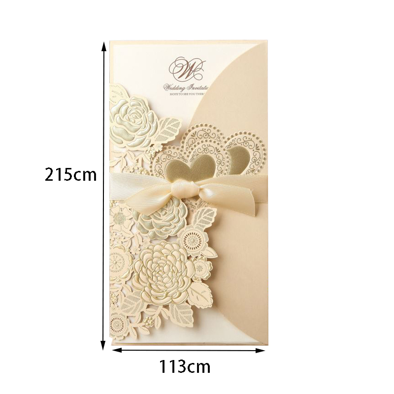 5/10Pcs Laser Cut Wedding Invi - Home Security Laser review and price