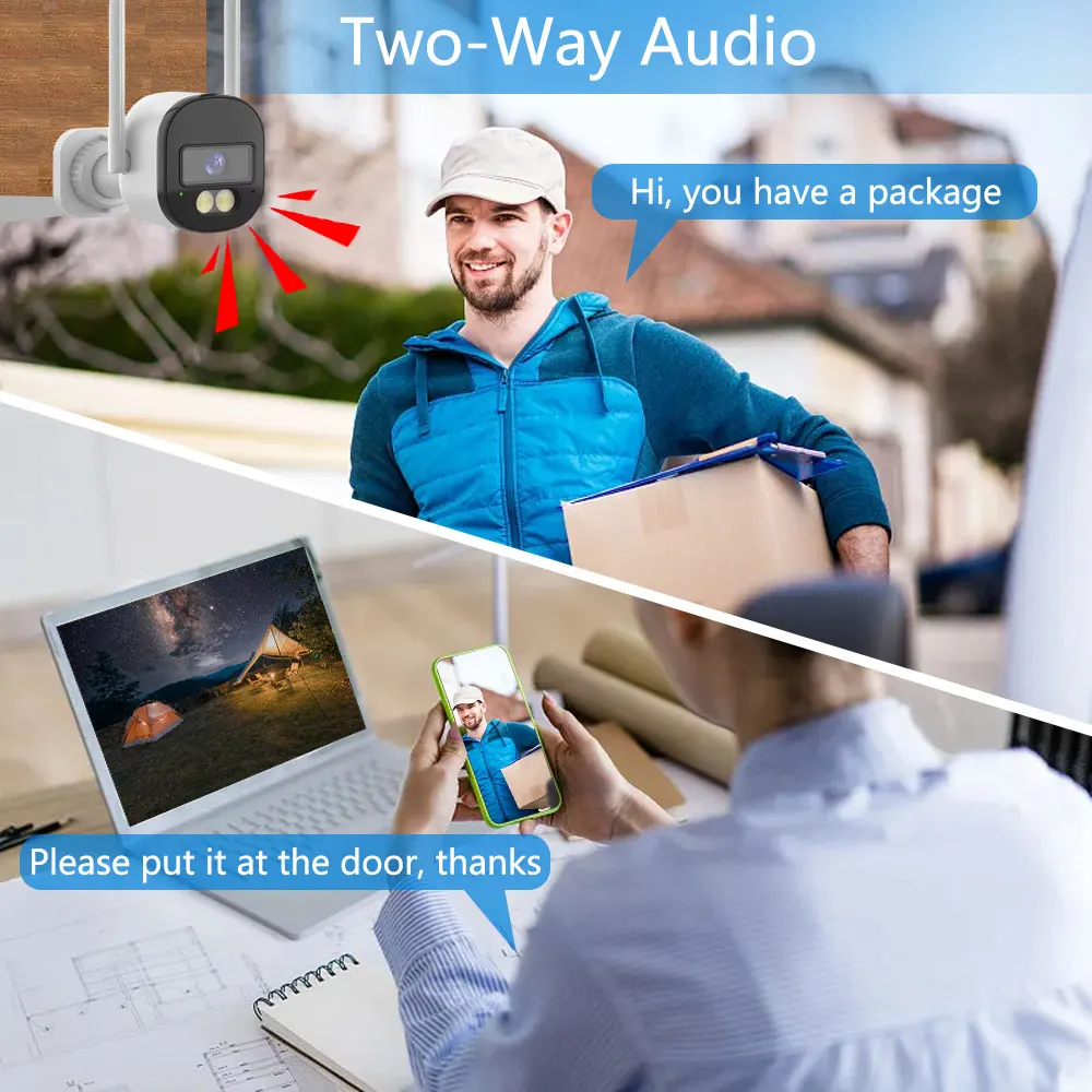 Tuya Bullet Camera Outdoor 5MP - Home Security Technology review and price