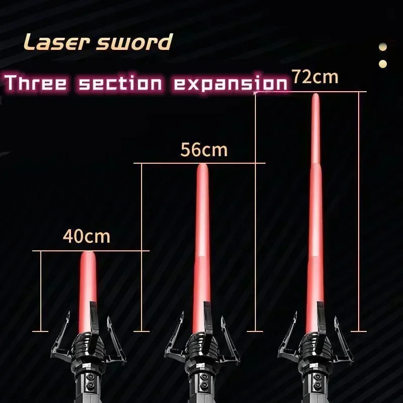 80cm RGB Telescopic Lightsaber - Home Security Laser review and price