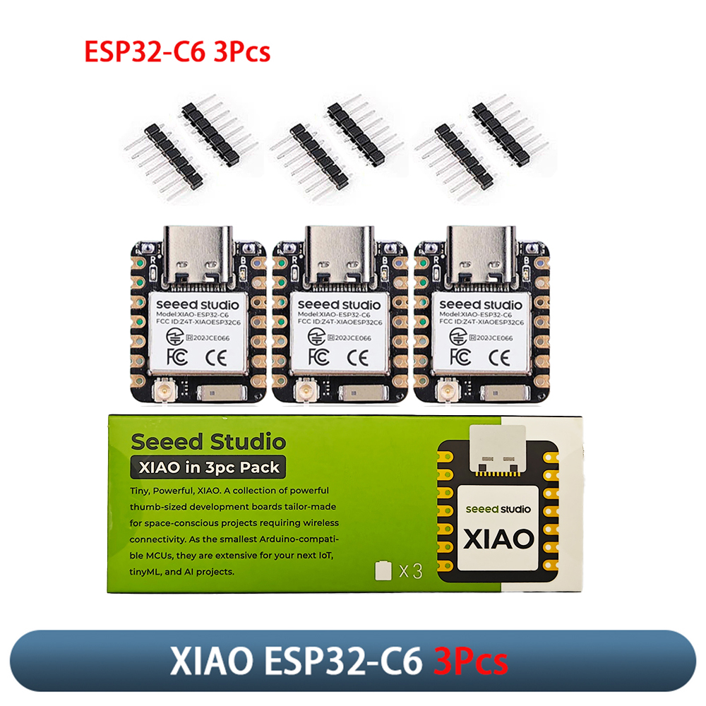 XIAO ESP32-C6 3Pcs Development - Home Security Technology review and price