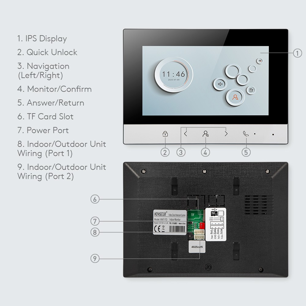 Tuya Smart WIFI Indoor Monitor - Home Security Panel review and price