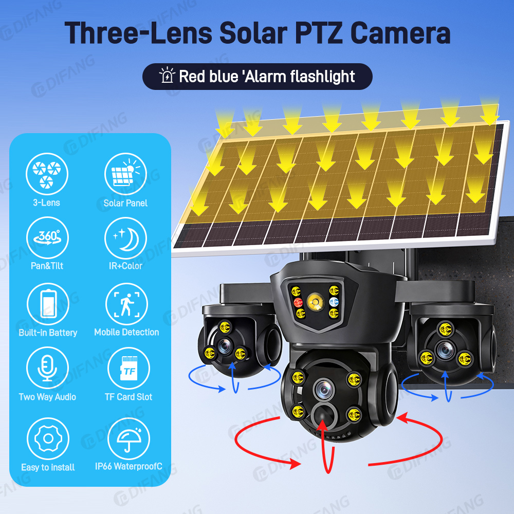 V380 Pro New 20MP WIFI Solar C - Home Security Panel review and price