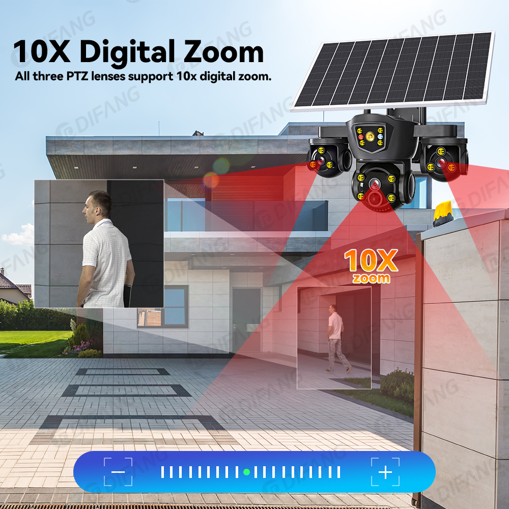 V380 Pro New 20MP WIFI Solar C - Home Security Panel review and price