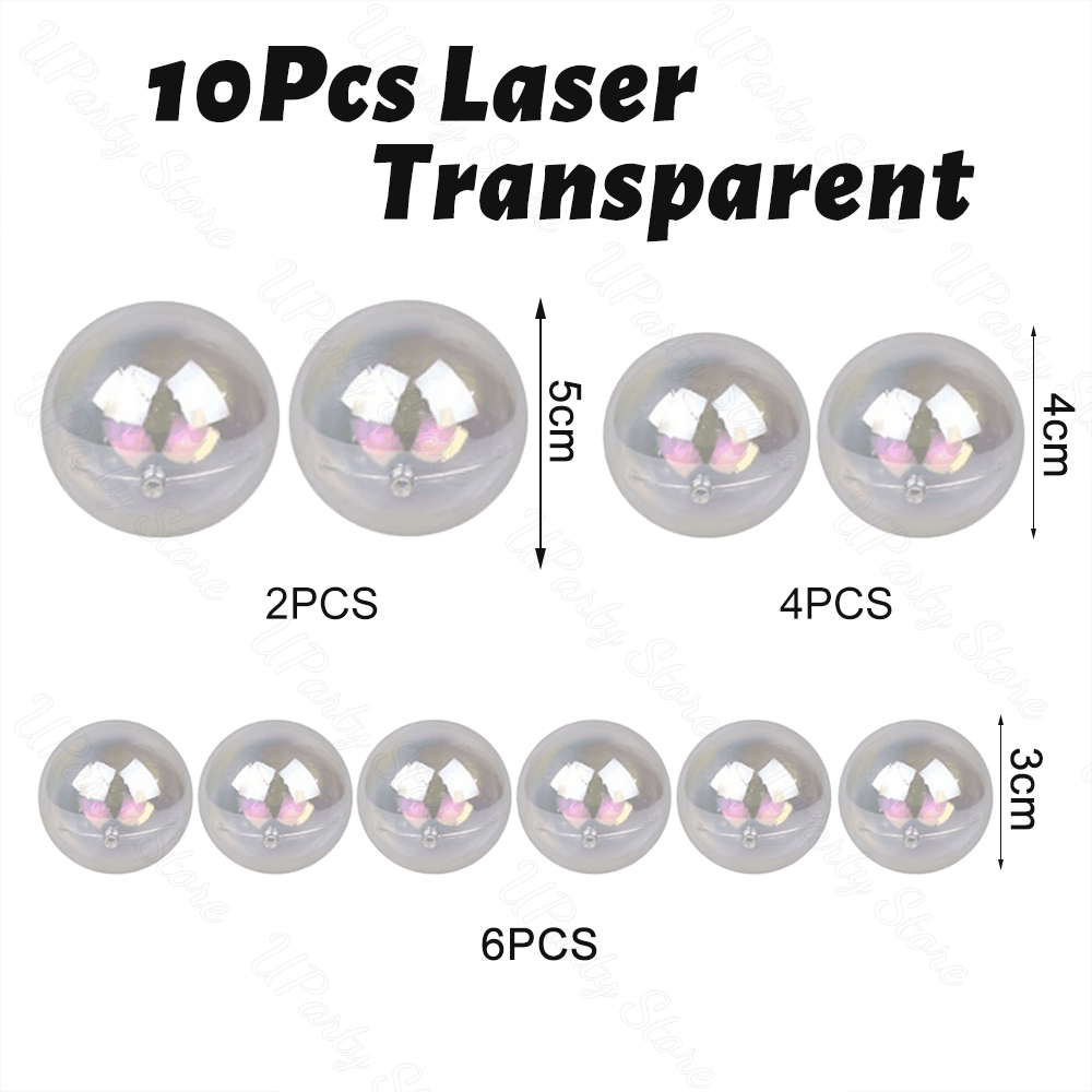 10Pcs Laser Transparent Balls  - Home Security Laser review and price