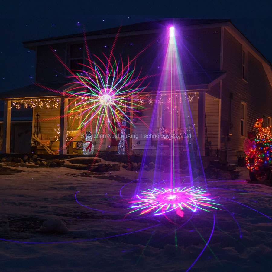 ESHINY RGB Laser Landscape Lig - Home Security Laser review and price