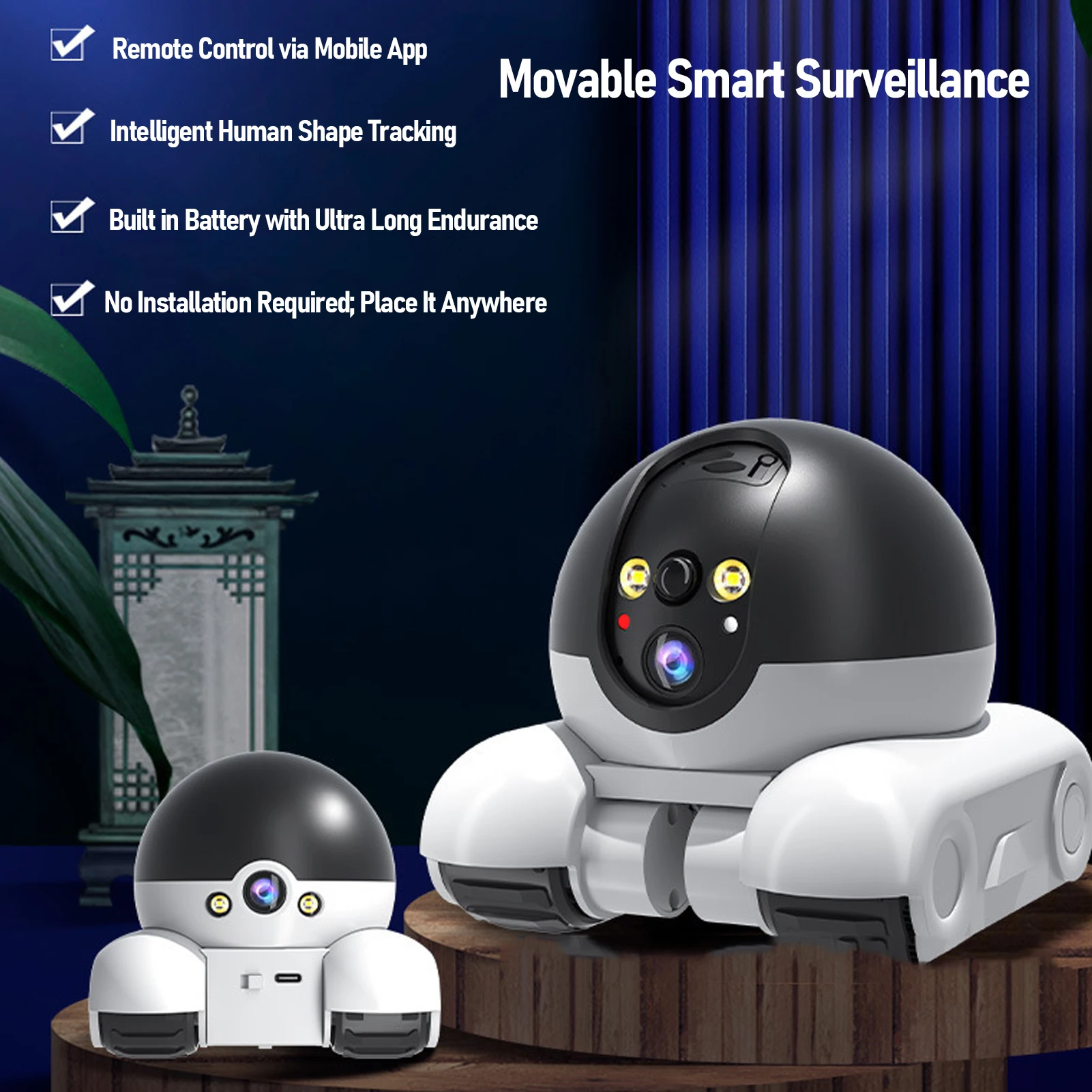 Indoor Security Camera 2MP Dou - Home Security Images review and price