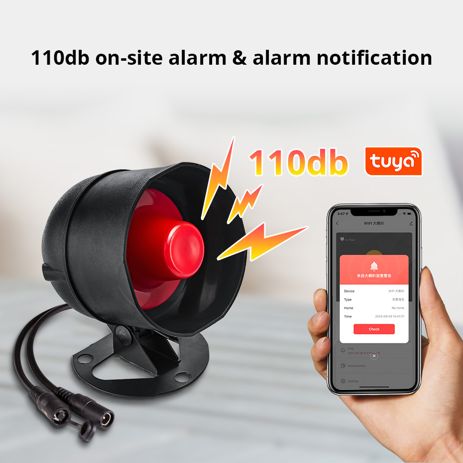 KERUI Tuya WIFI Loudly Speaker - Home Security Product review and price