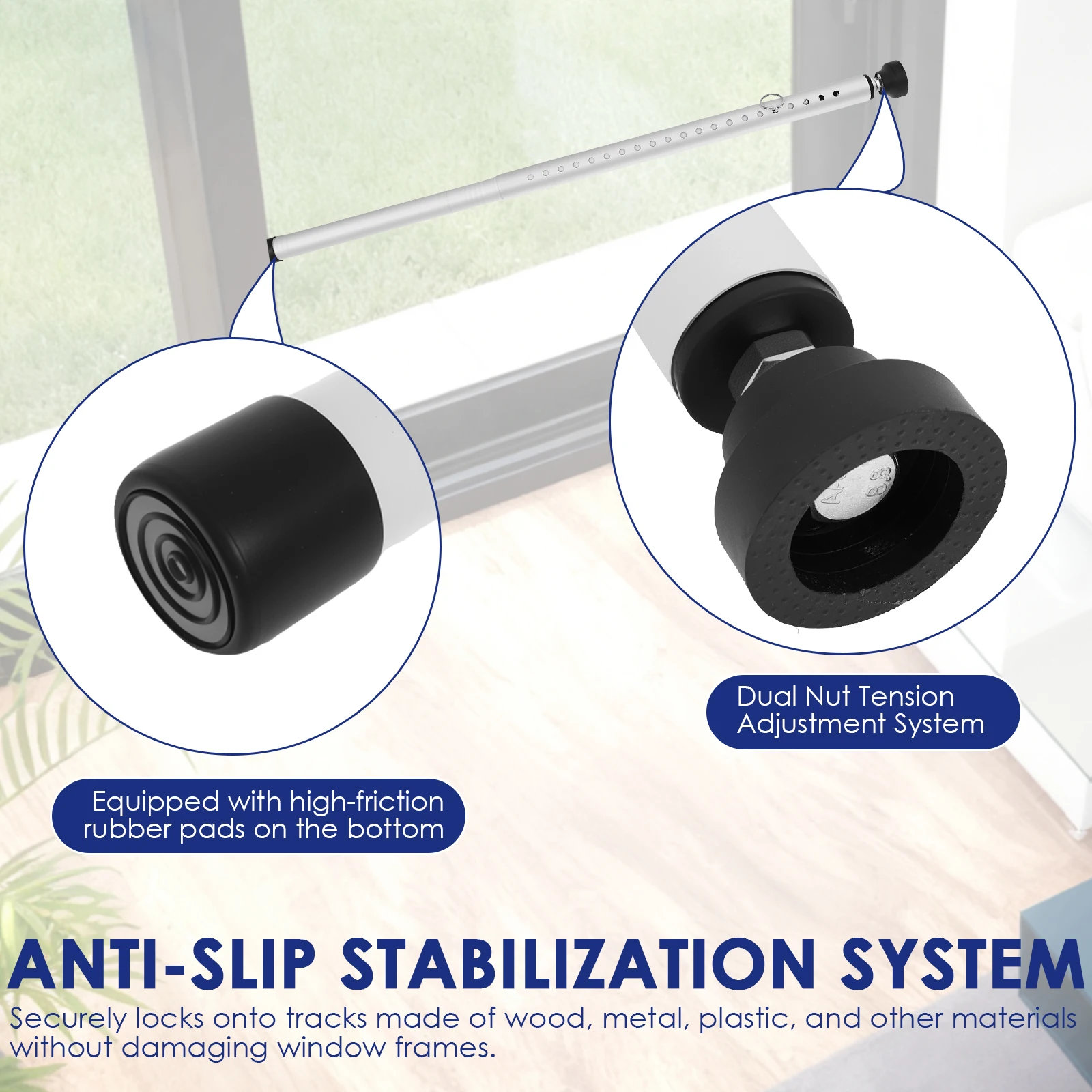 1/2Pcs Sliding Door Security B - Home Security Jammers review and price