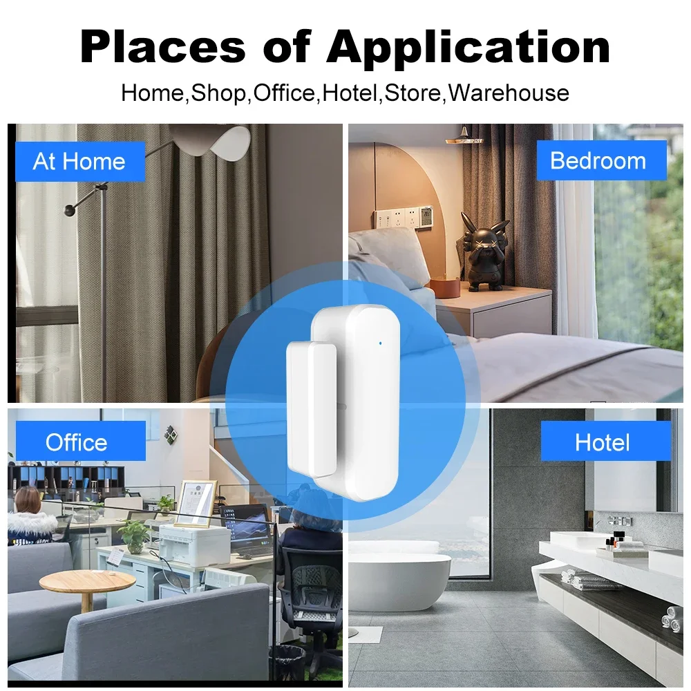 ZigBee Door Window Sensor Wire - Home Security Gadgets review and price