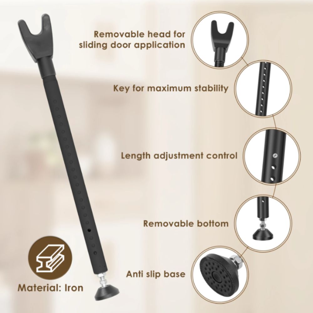 Security Bar Heavy Duty Door S - Home Security Jammers review and price